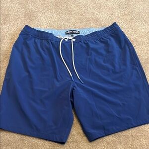Bonobos Blue Athletic Shorts